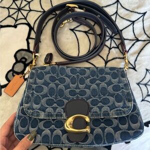 coach denim soft tabby SOLD